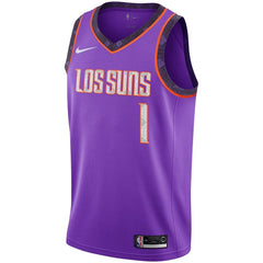 Devin Booker Phoenix Suns Youth/19 Swingman Jersey – City Edition – Purple 2019