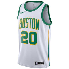 Gordon Hayward Boston Celtics Youth/19 Swingman Jersey – City Edition – White 2019