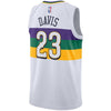 Image of Anthony Davis New Orleans Pelicans Youth/19 Swingman Jersey – City Edition – White 2019