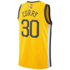 Image of Stephen Curry Golden State Warriors/19 Swingman Jersey Gold – Earned Edition 2019