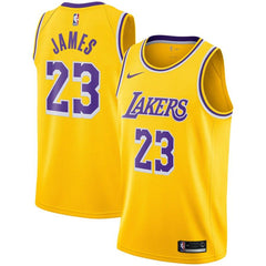 LeBron James Los Angeles Lakers/19 Swingman Jersey Gold - Icon Edition 2019