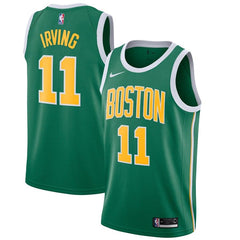 Kyrie Irving Boston Celtics/19 Swingman Jersey Green – Earned Edition 2019