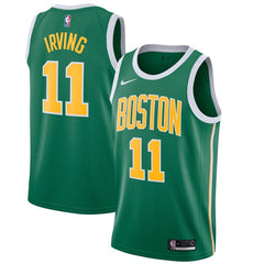 Kyrie Irving Boston Celtics Youth/19 Swingman Jersey Green – Earned Edition 2019