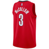 Image of C.J. McCollum Portland Trail Blazers/19 Swingman Jersey Red – Earned Edition 2019