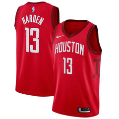 James Harden Houston Rockets/19 Swingman Jersey Red – Earned Edition 2019