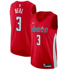 Bradley Beal Washington Wizards/19 Swingman Jersey Red – Earned Edition 2019