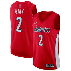 John Wall Washington Wizards/19 Swingman Jersey Red – Earned Edition 2019