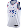 Image of Ben Simmons Philadelphia 76ers/19 Swingman Jersey White – Earned Edition 2019