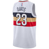 Image of Anthony Davis New Orleans Pelicans/19 Swingman Jersey White – Earned Edition 2019