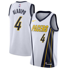 Victor Oladipo Indiana Pacers Youth/19 Swingman Jersey White – Earned Edition 2019