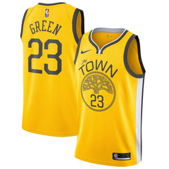 Draymond Green Golden State Warriors/19 Swingman Jersey Yellow – Earned Edition 2019