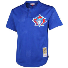 1997 Joe Carter Toronto Blue Jays Mitchell & Ness Cooperstown Mesh Batting Practice Jersey - Royal 2019