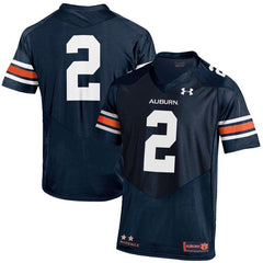 #2 Auburn Tigers Under Armour Premier Jersey - Navy 2019