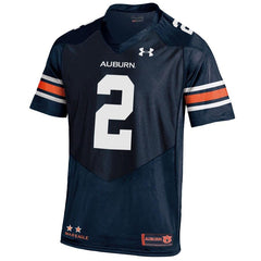 #2 Auburn Tigers Under Armour Premier Jersey - Navy 2019