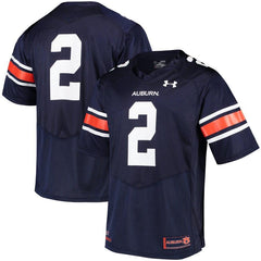 #2 Auburn Tigers Under Armour Replica Football Jersey - Navy 2019