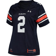 #2 Auburn Tigers Under Armour Women's Replica Football Jersey - Navy 2019