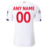 Image of Liverpool New Balance 2019/20 Away Custom Jersey – White 2019