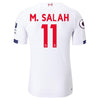 Image of Mohamed Salah Liverpool New Balance 2019/20 Away Player Jersey – White 2019