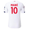 Image of Sadio Mané Liverpool New Balance 2019/20 Away Player Jersey – White 2019