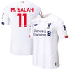 Image of Mohamed Salah Liverpool New Balance 2019/20 Away Player Jersey – White 2019