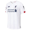 Image of Liverpool New Balance 2019/20 Away Replica Custom Jersey – White 2019