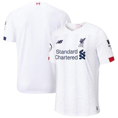 Liverpool New Balance 2019/20 Away Replica Jersey – White 2019