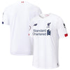 Image of Liverpool New Balance 2019/20 Away Replica Jersey – White 2019