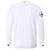 Image of Liverpool New Balance 2019/20 Away Replica Long Sleeve Jersey – White 2019