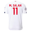 Image of Mohamed Salah Liverpool New Balance 2019/20 Away Replica Player Jersey – White 2019