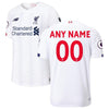 Image of Liverpool New Balance Youth 2019/20 Away Replica Stadium Custom Jersey – White 2019