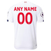 Image of Liverpool New Balance Youth 2019/20 Away Replica Stadium Custom Jersey – White 2019