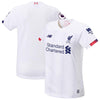 Image of Liverpool New Balance Women's 2019/20 Away Replica Stadium Jersey – White 2019