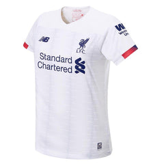 Liverpool New Balance Women's 2019/20 Away Replica Stadium Jersey – White 2019