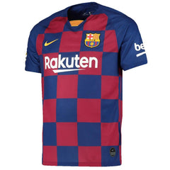 Barcelona 2019/20 Home Breathe Stadium Replica Custom Jersey - Royal 2019