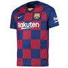 Image of Barcelona 2019/20 Home Breathe Stadium Replica Custom Jersey - Royal 2019