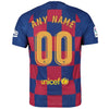 Image of Barcelona 2019/20 Home Breathe Stadium Replica Custom Jersey - Royal 2019