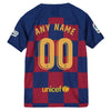 Image of Barcelona Youth 2019/20 Home Breathe Stadium Replica Custom Jersey - Royal 2019