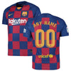 Image of Barcelona 2019/20 Home Breathe Stadium Replica Custom Jersey - Royal 2019