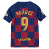 Image of Luis Suarez Barcelona Youth 2019/20 Home Breathe Stadium Replica Jersey - Royal 2019