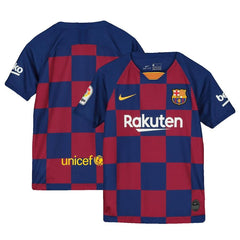 Barcelona Youth 2019/20 Home Breathe Stadium Replica Jersey - Royal 2019