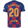 Image of Sergi Roberto Barcelona 2019/20 Home Breathe Stadium Replica Jersey - Royal 2019