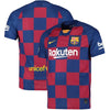 Image of Barcelona 2019/20 Home Breathe Stadium Replica Jersey - Royal 2019