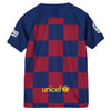 Image of Barcelona Youth 2019/20 Home Breathe Stadium Replica Jersey - Royal 2019