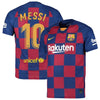 Image of Lionel Messi Barcelona 2019/20 Home Breathe Stadium Replica Jersey - Royal 2019