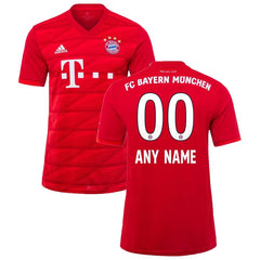 Bayern Munich 2019/20 Home Custom Jersey – Red 2019