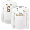 Image of José I. Férnandez Iglesias Real Madrid 2019/20 Home Long Sleeve Player Jersey – White 2019