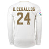 Image of Daniel Ceballos Real Madrid 2019/20 Home Long Sleeve Player Jersey – White 2019