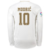 Image of Luka Modric Real Madrid 2019/20 Home Long Sleeve Player Jersey – White 2019