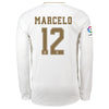 Image of Marcelo Vieira da Silva Real Madrid 2019/20 Home Long Sleeve Player Jersey – White 2019