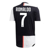 Image of Cristiano Ronaldo Juventus 2019/20 Home Player Jersey – Black 2019